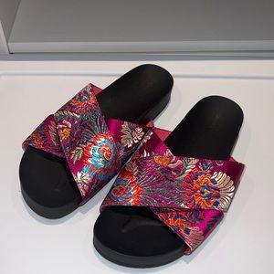 Forever 21 colorful sandals